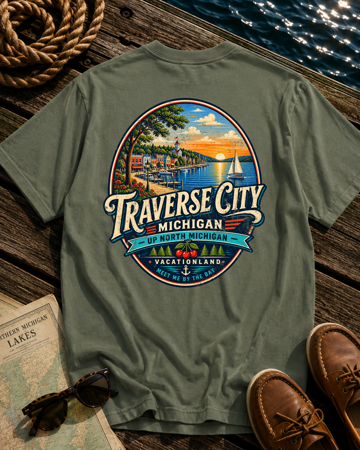 Traverse City Vacationland T-Shirt