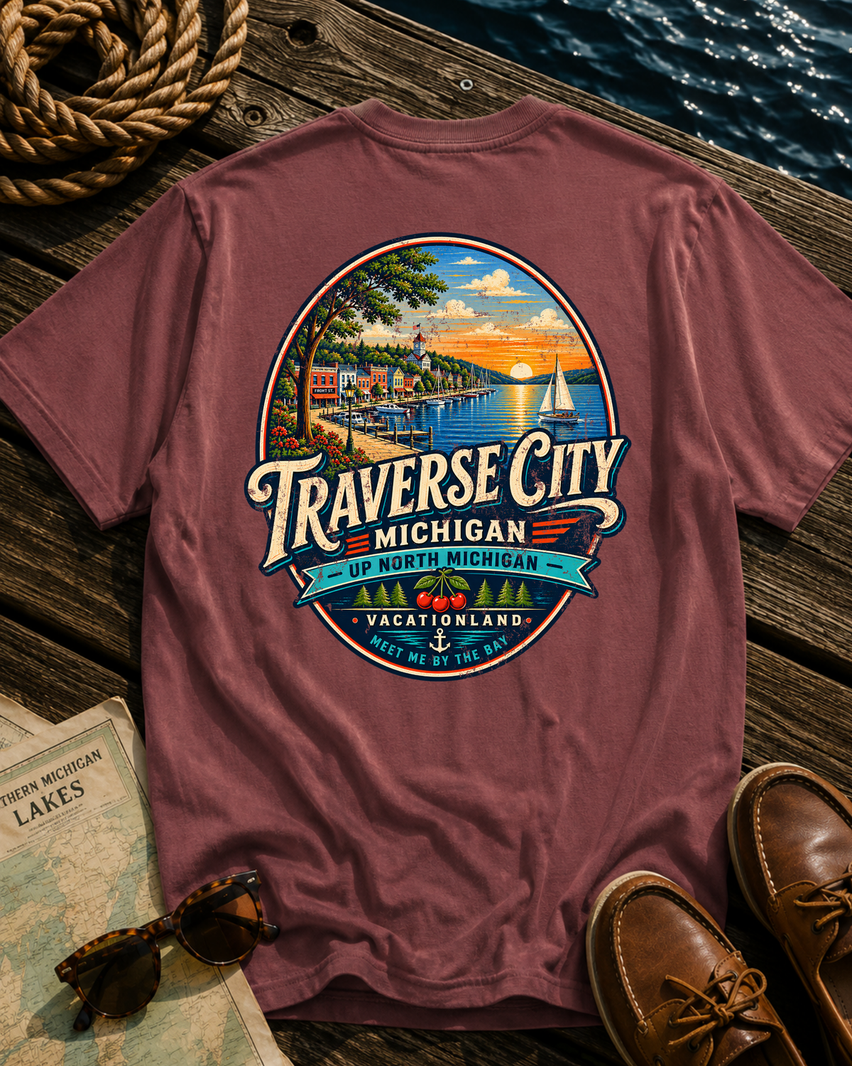 Traverse City Vacationland T-Shirt