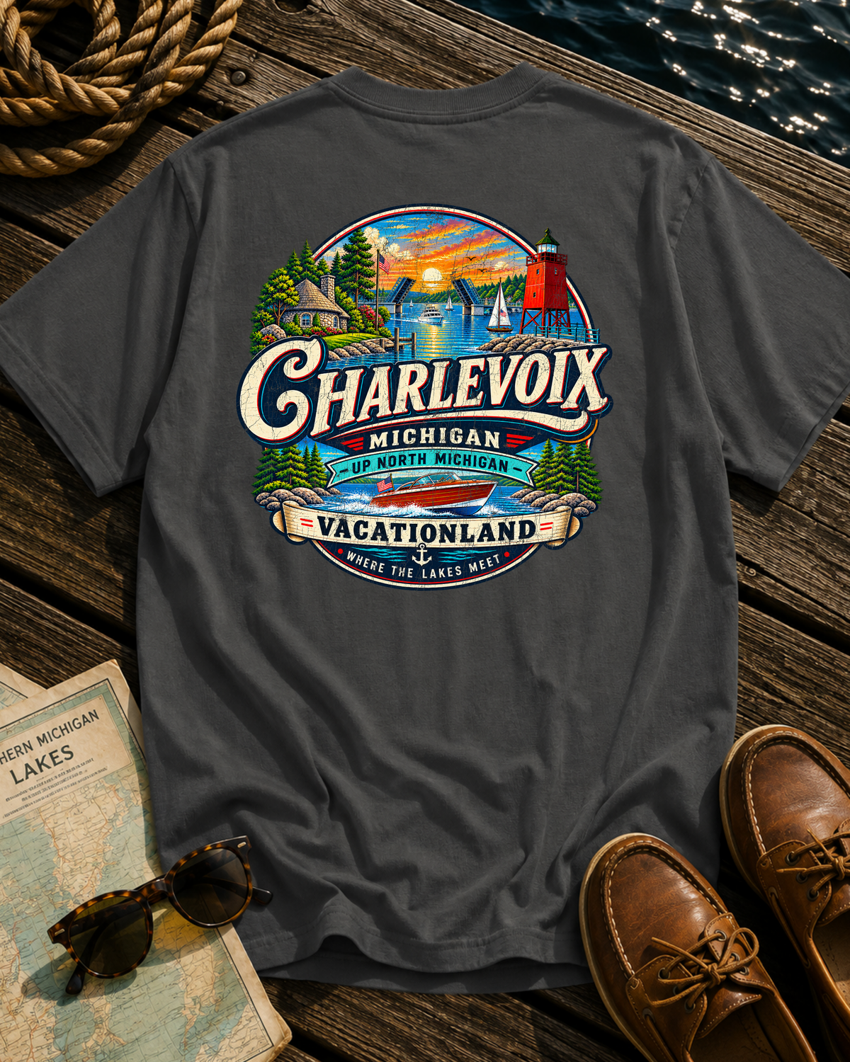 Charlevoix Vacationland T-Shirt