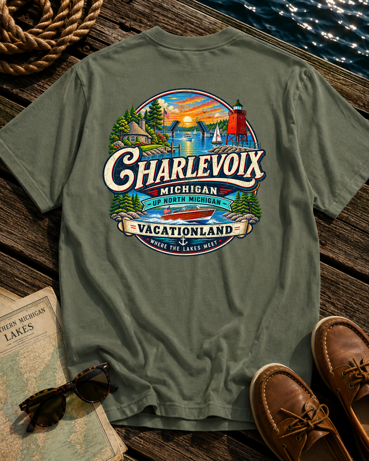 Charlevoix Vacationland T-Shirt