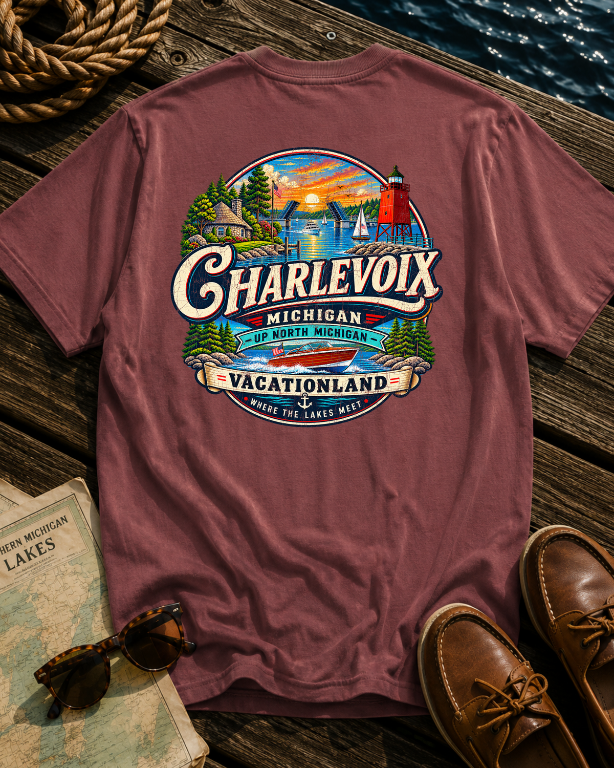 Charlevoix Vacationland T-Shirt