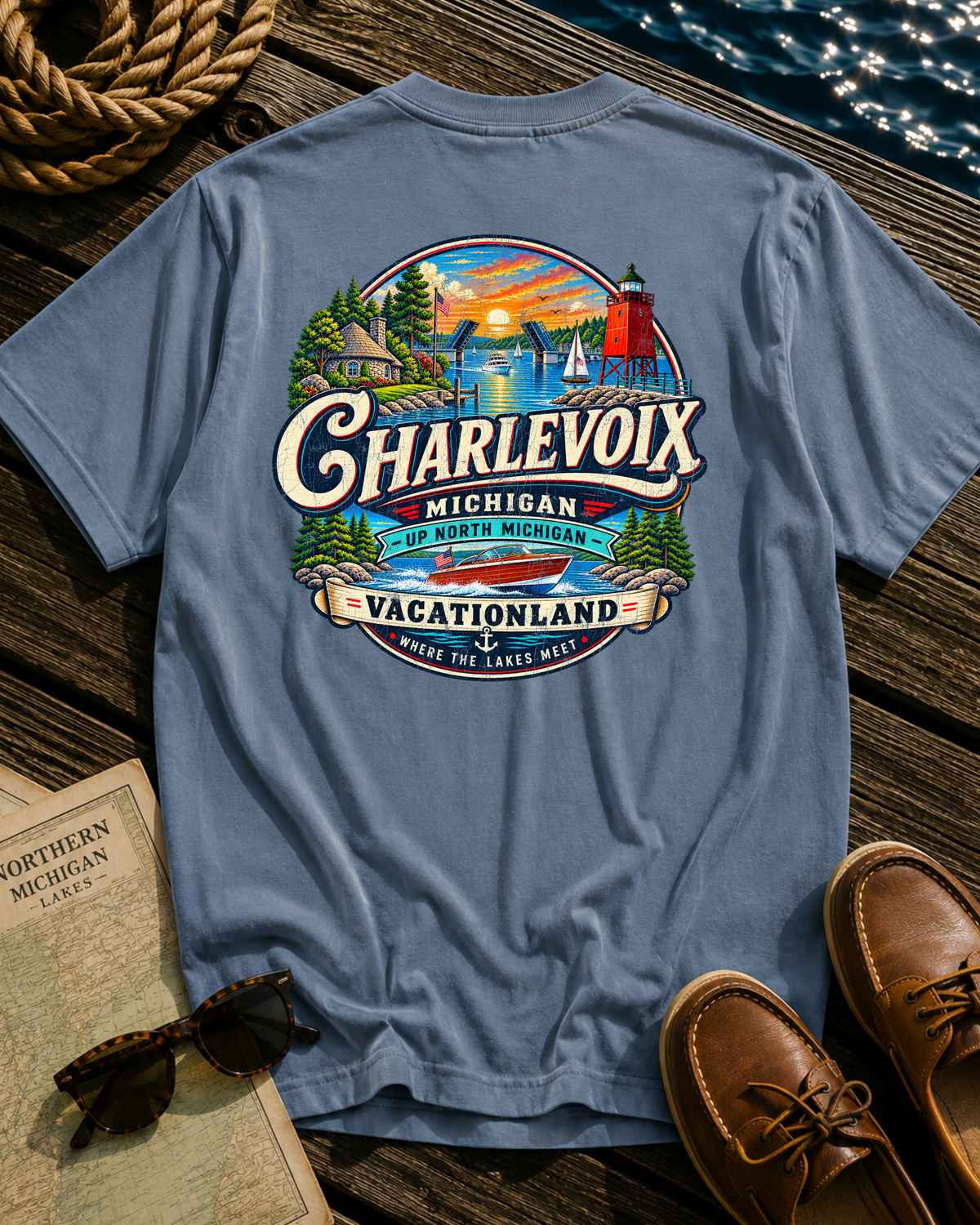 Charlevoix Vacationland T-Shirt
