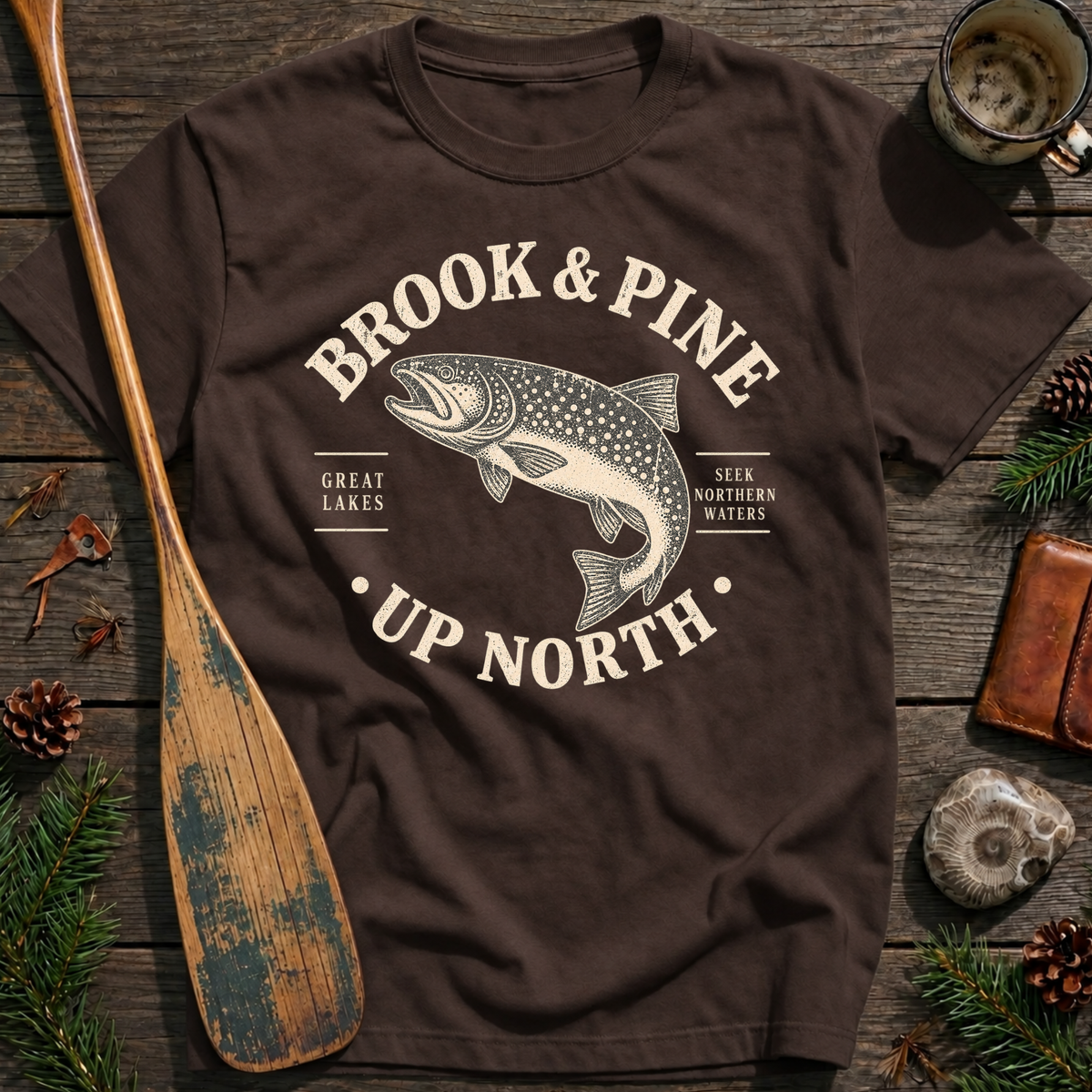 Brook & Pine Heritage Trout T-Shirt