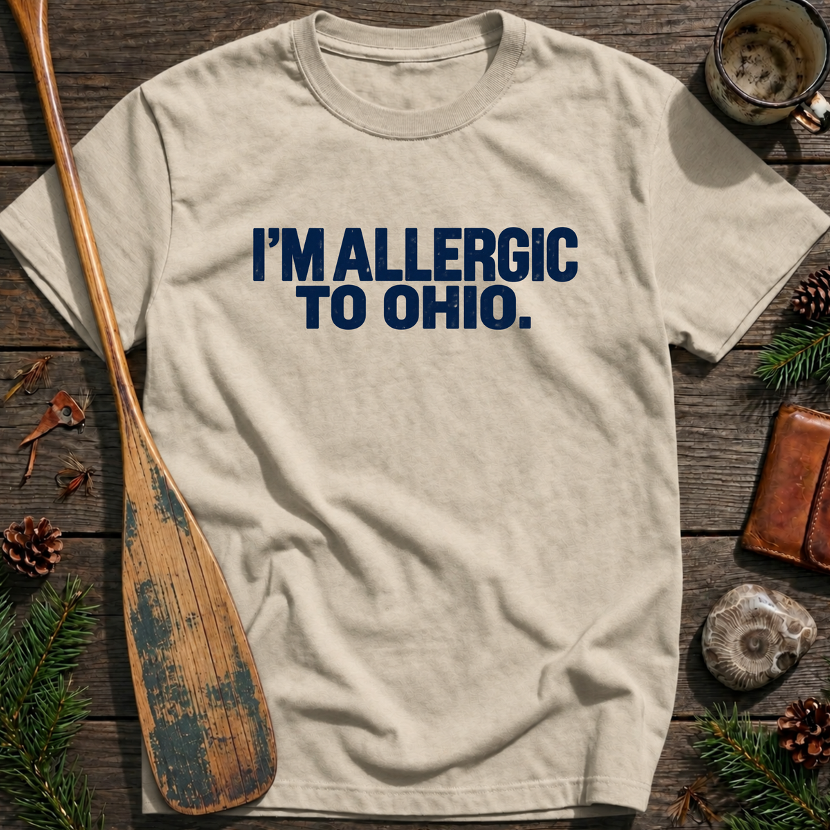 Allergic to Ohio T‑Shirt