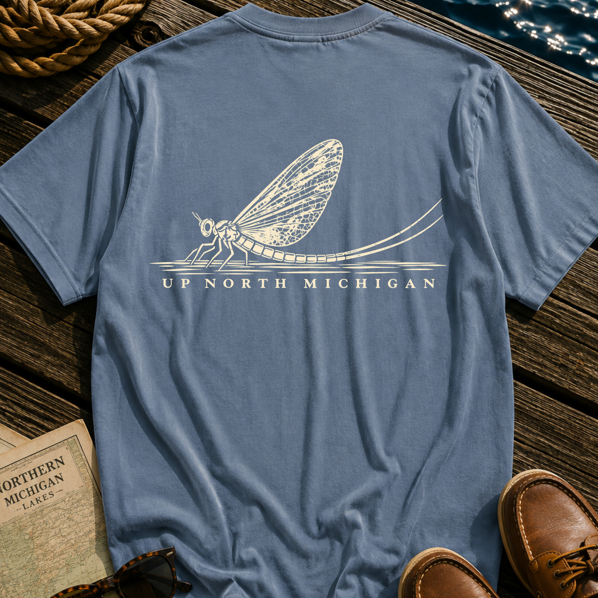 Up North Mayfly T-Shirt