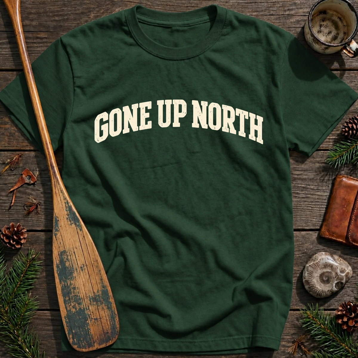 Gone Up North Block T‑Shirt