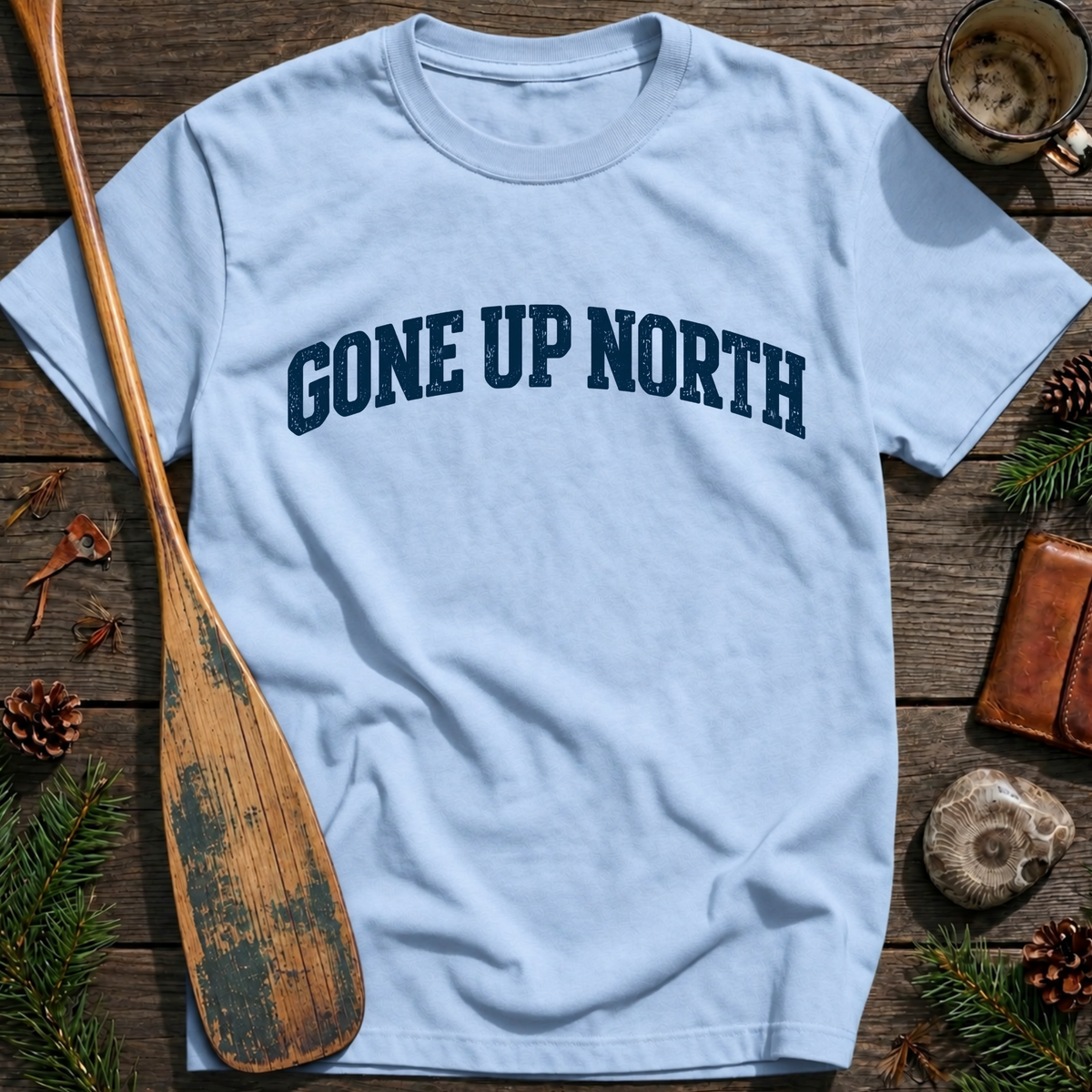 Gone Up North Block T‑Shirt