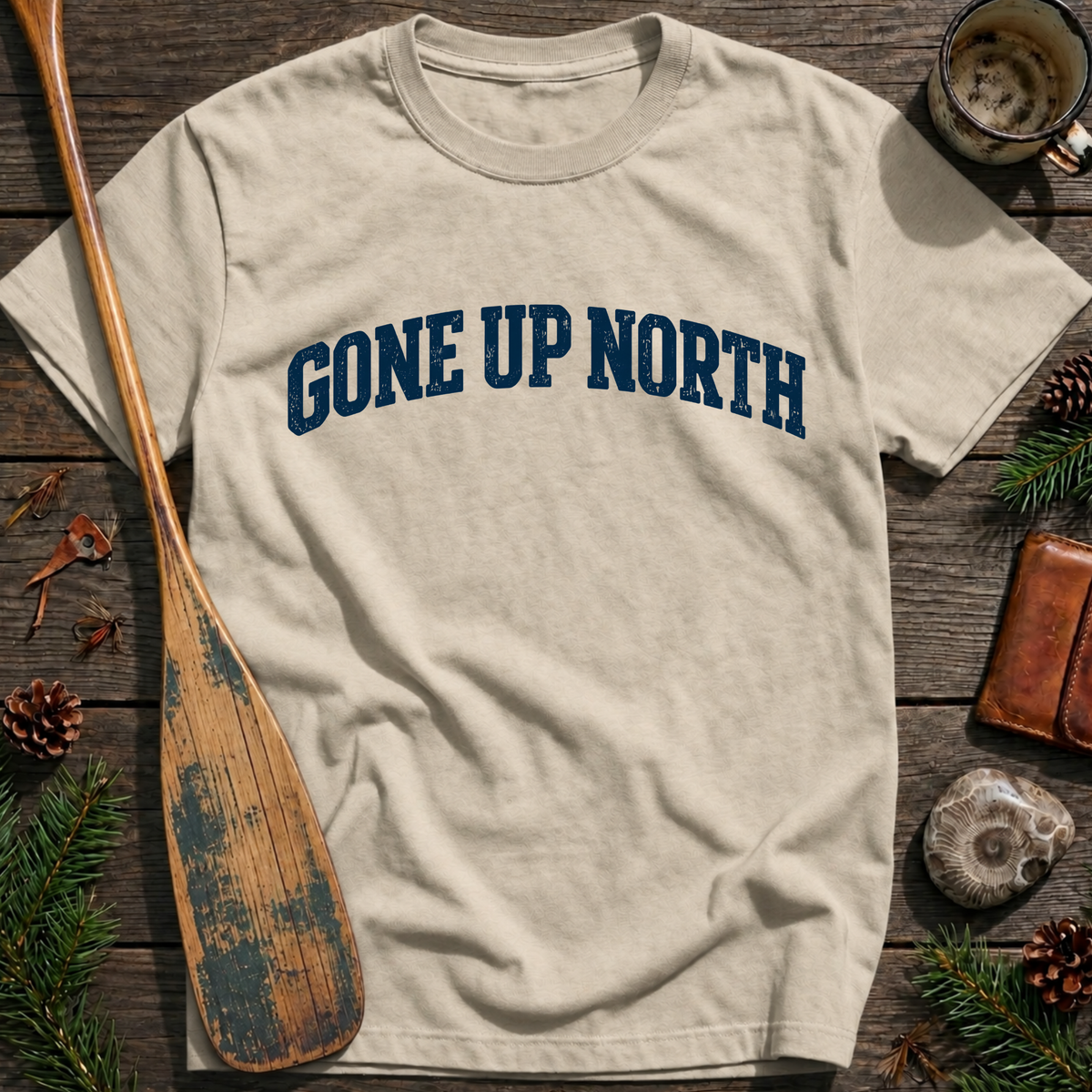 Gone Up North Block T‑Shirt