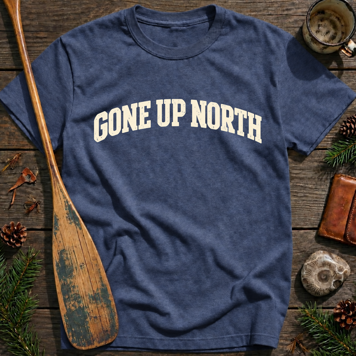 Gone Up North Block T‑Shirt