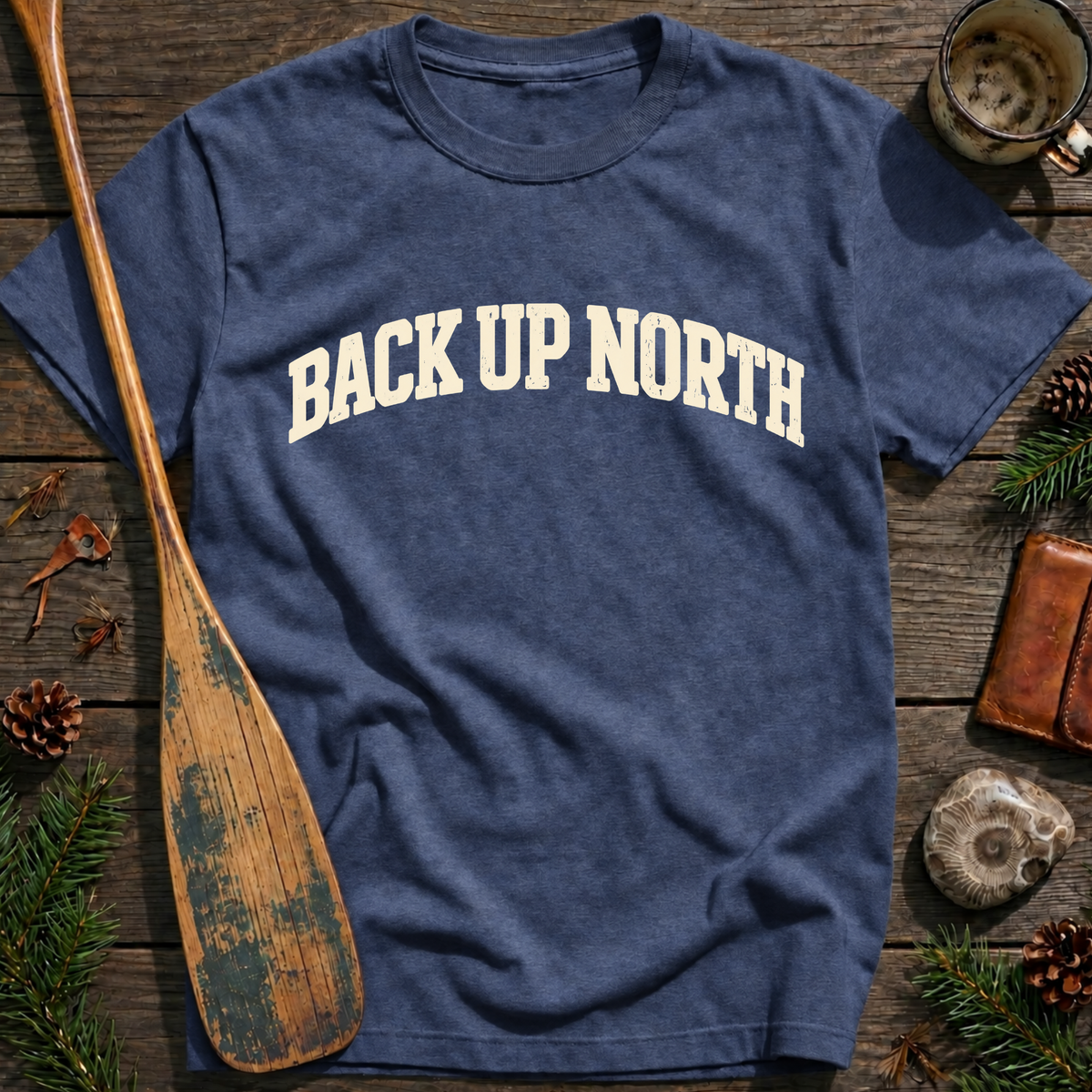 Back Up North Block T‑Shirt