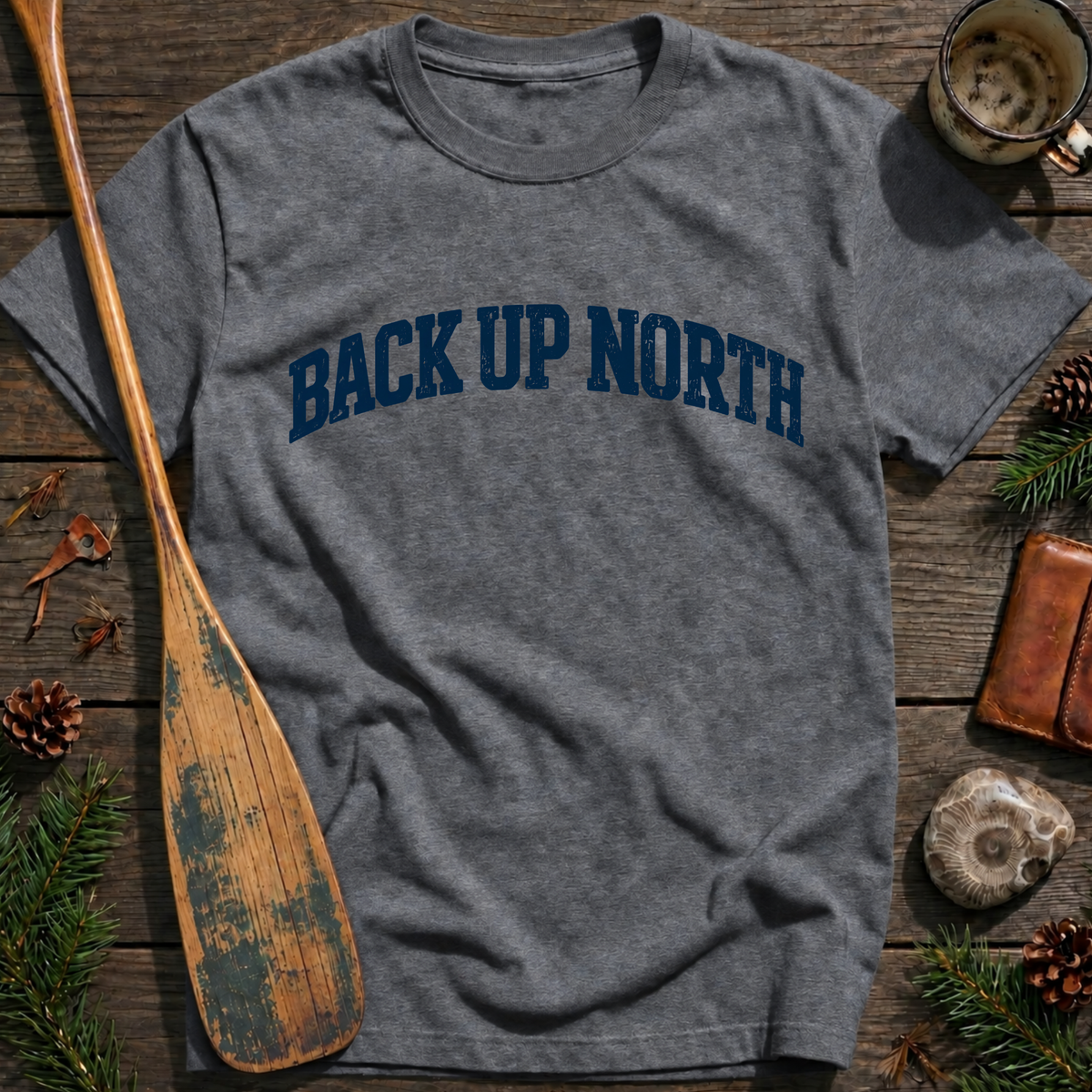Back Up North Block T‑Shirt