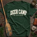 Deer Camp Michigan Block Text T‑Shirt