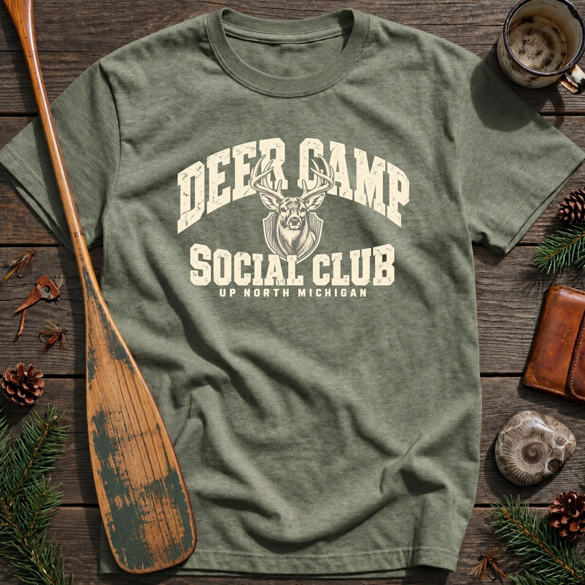 Deer Camp Social Club T‑Shirt