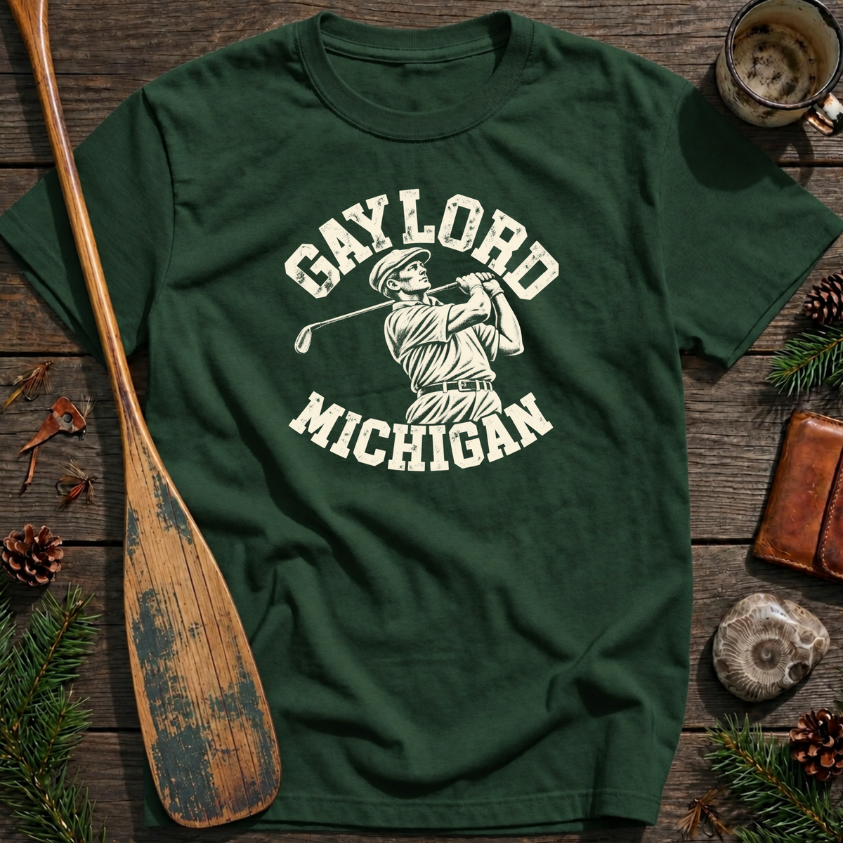 Gaylord Michigan Golf Icon T‑Shirt