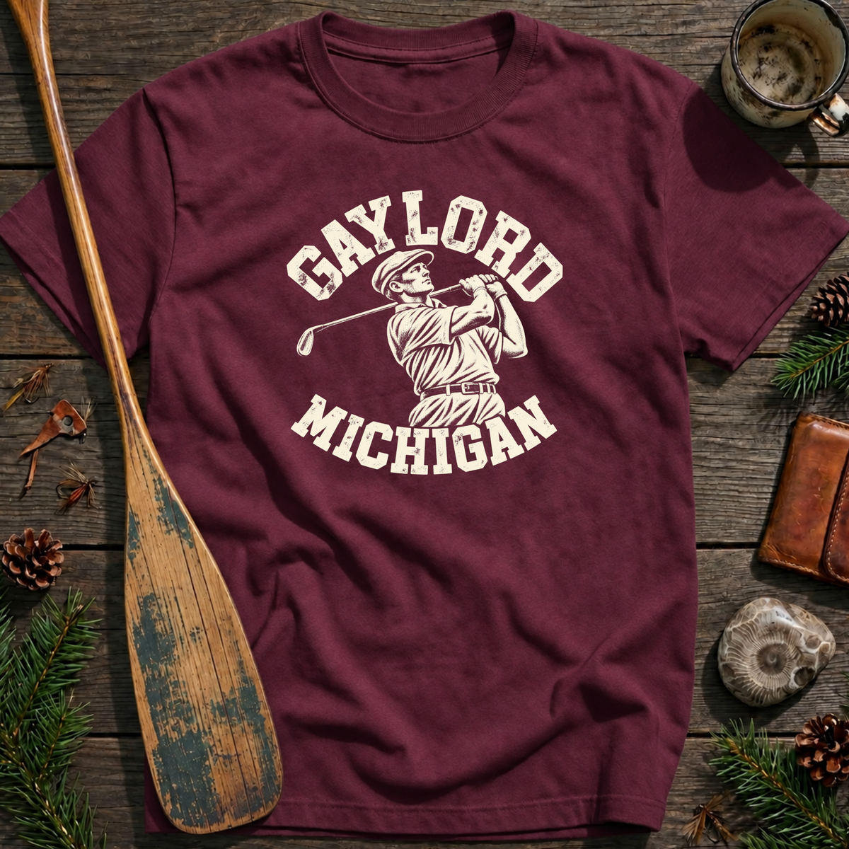 Gaylord Michigan Golf Icon T‑Shirt