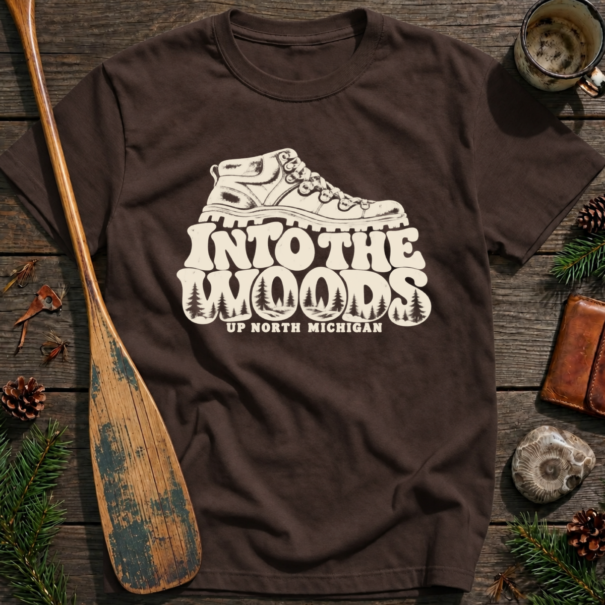 Into the Woods Hiking T‑Shirt