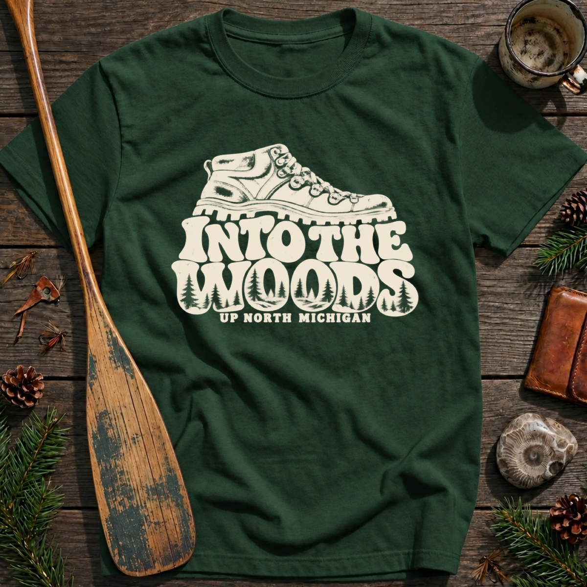 Into the Woods Hiking T‑Shirt