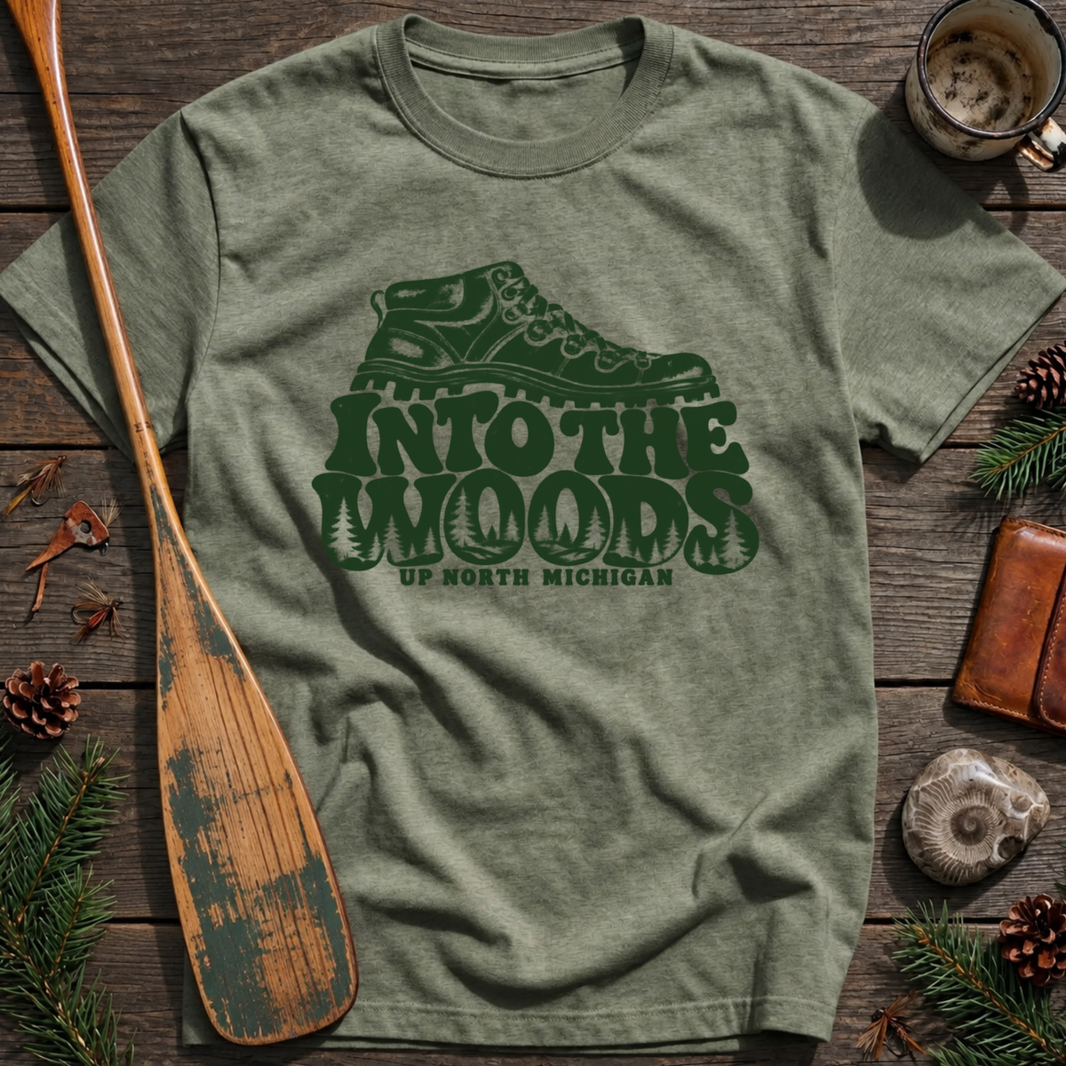 Into the Woods Hiking T‑Shirt
