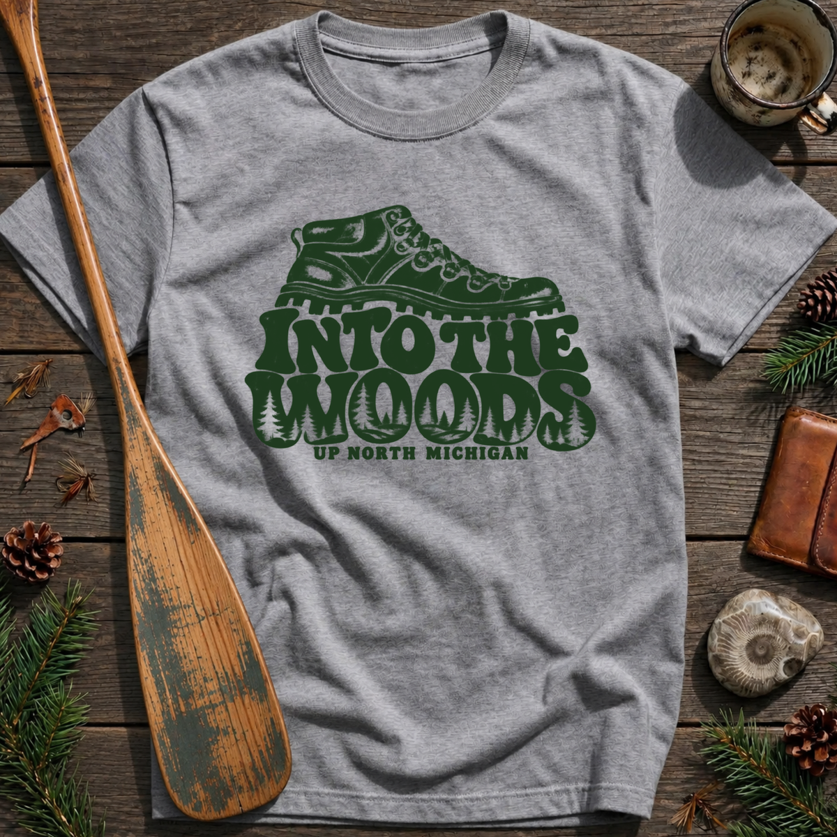 Into the Woods Hiking T‑Shirt