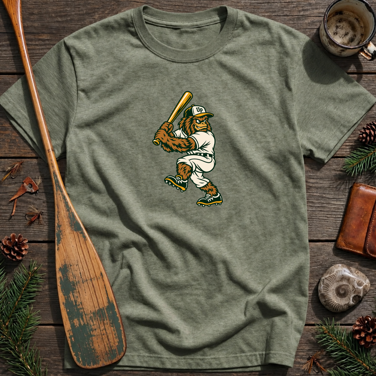 Bigfoot Baseball T‑Shirt