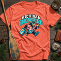 Michigan Snowbird Bear Character T‑Shirt