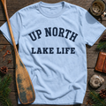 Up North Lake Life Block T‑Shirt
