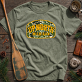 Up North Michigan Camo Badge T‑Shirt
