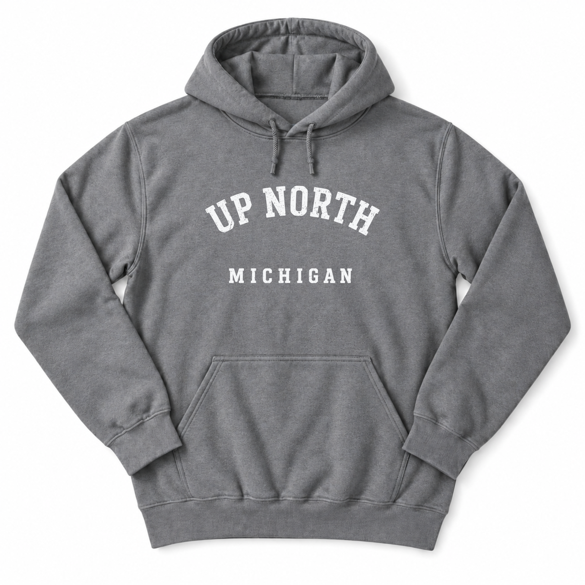 Up North Michigan Block Hooded Sweatshirt