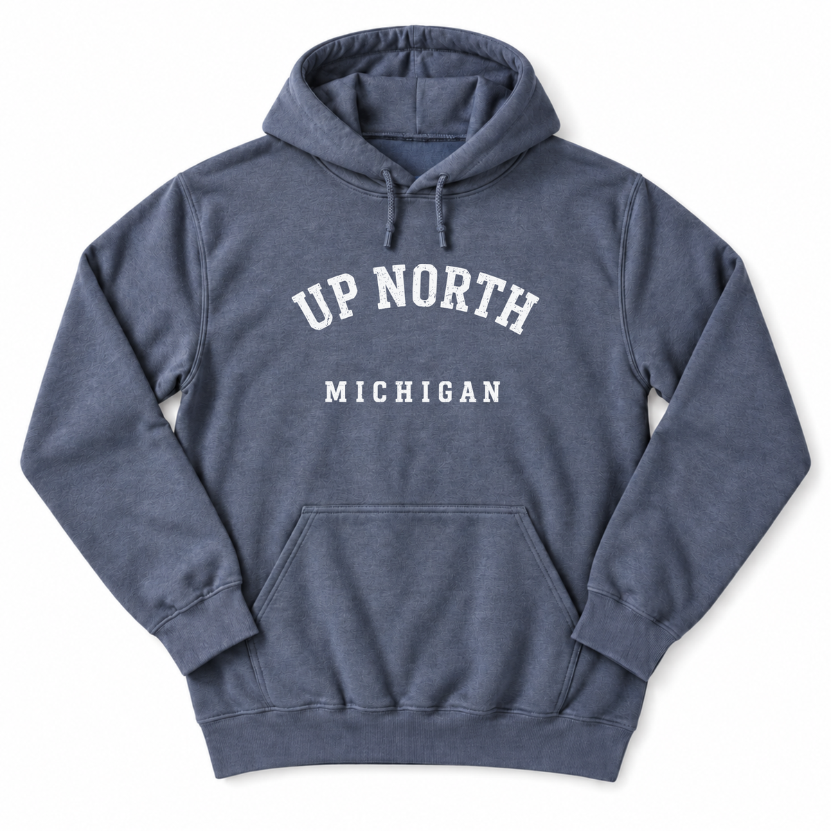 Up North Michigan Block Hooded Sweatshirt