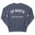 Up North Michigan Block Crewneck Sweatshirt