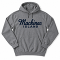 Mackinac Island Heritage Script Hooded Sweatshirt
