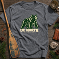 Up North Michigan Bear Modern Mascot T-Shirt
