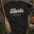 Elberta Michigan Vintage Script T‑Shirt