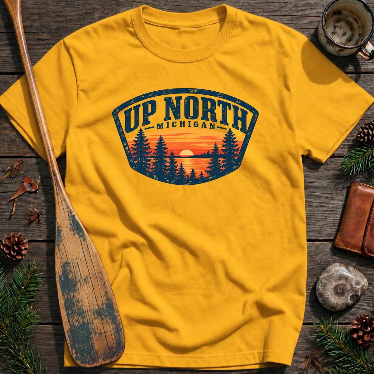Up North Michigan Sunset T-Shirt