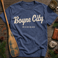Boyne City Michigan Vintage Script T‑Shirt