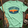 Great Lakes Michigan Sunset T-Shirt