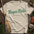 Boyne Falls Michigan Vintage Script T‑Shirt