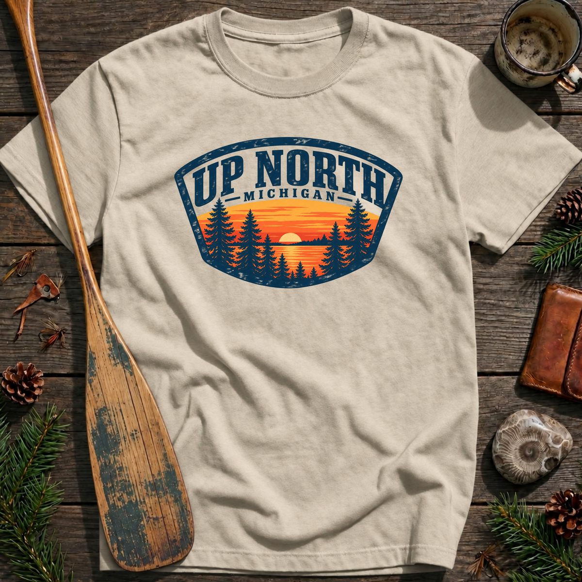 Up North Michigan Sunset T-Shirt
