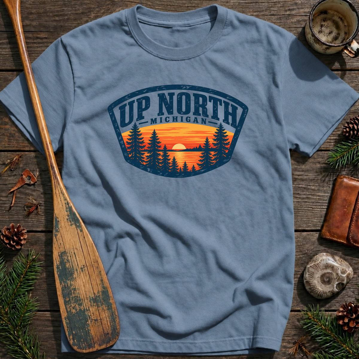 Up North Michigan Sunset T-Shirt