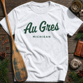 Au Gres Michigan Vintage Script T‑Shirt