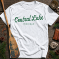 Central Lake Michigan Vintage Script T‑Shirt